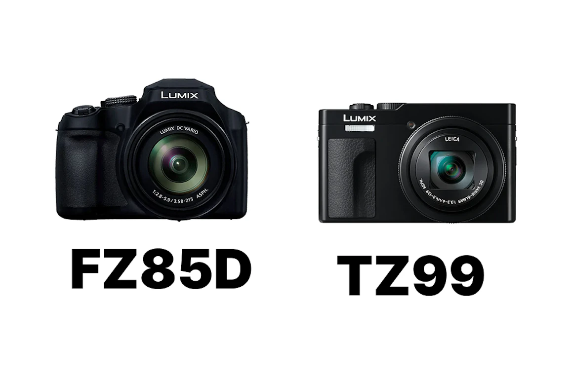 LUMIX DC-FZ85DとDC-TZ99を比較まとめ ズーム・画質・携帯性の違いと